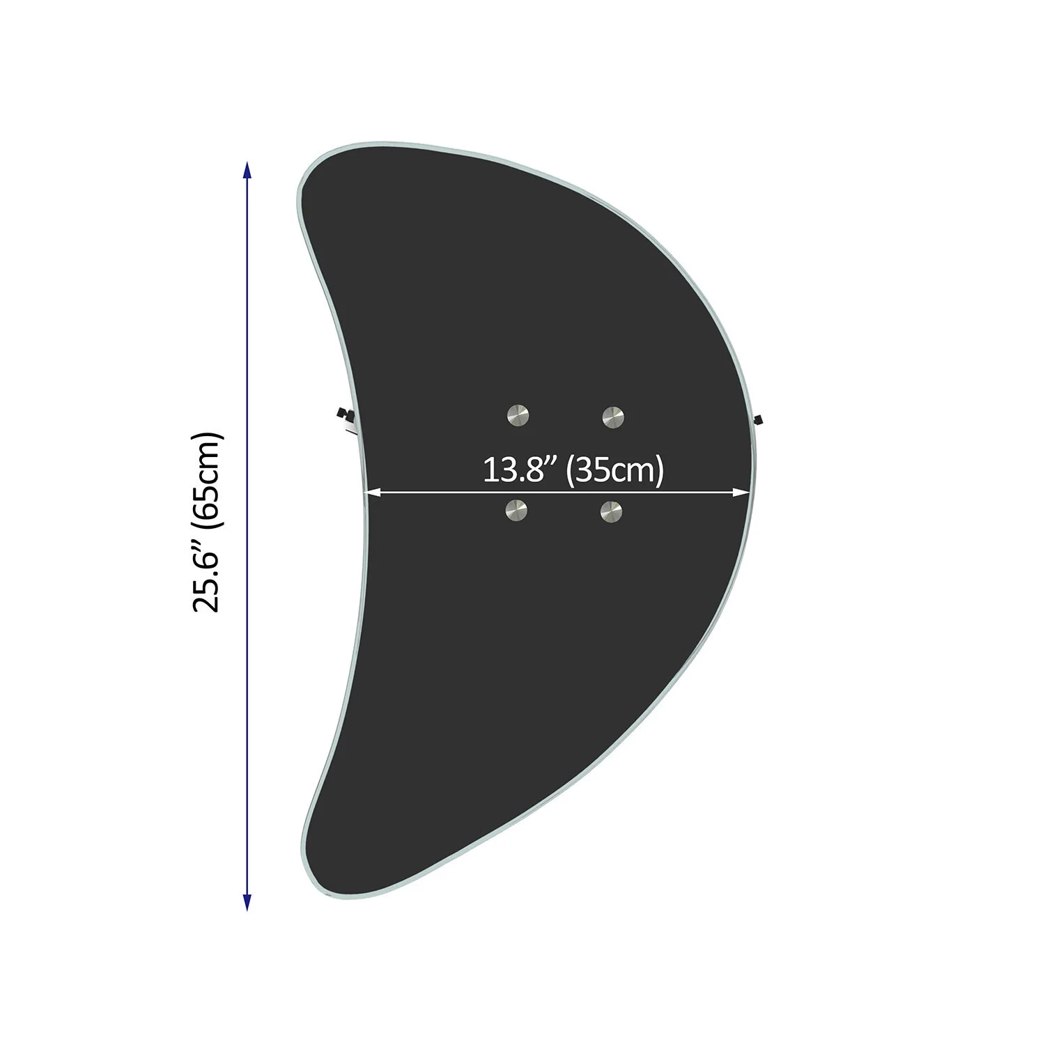 Oufan Adjustable Height Black Tempered Glass Table Desk Table with Lockable Wheels(Adjustable Range 24.2 