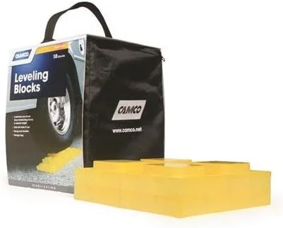 Camco 44505 Leveling Blocks - 10 pack Quantity 2