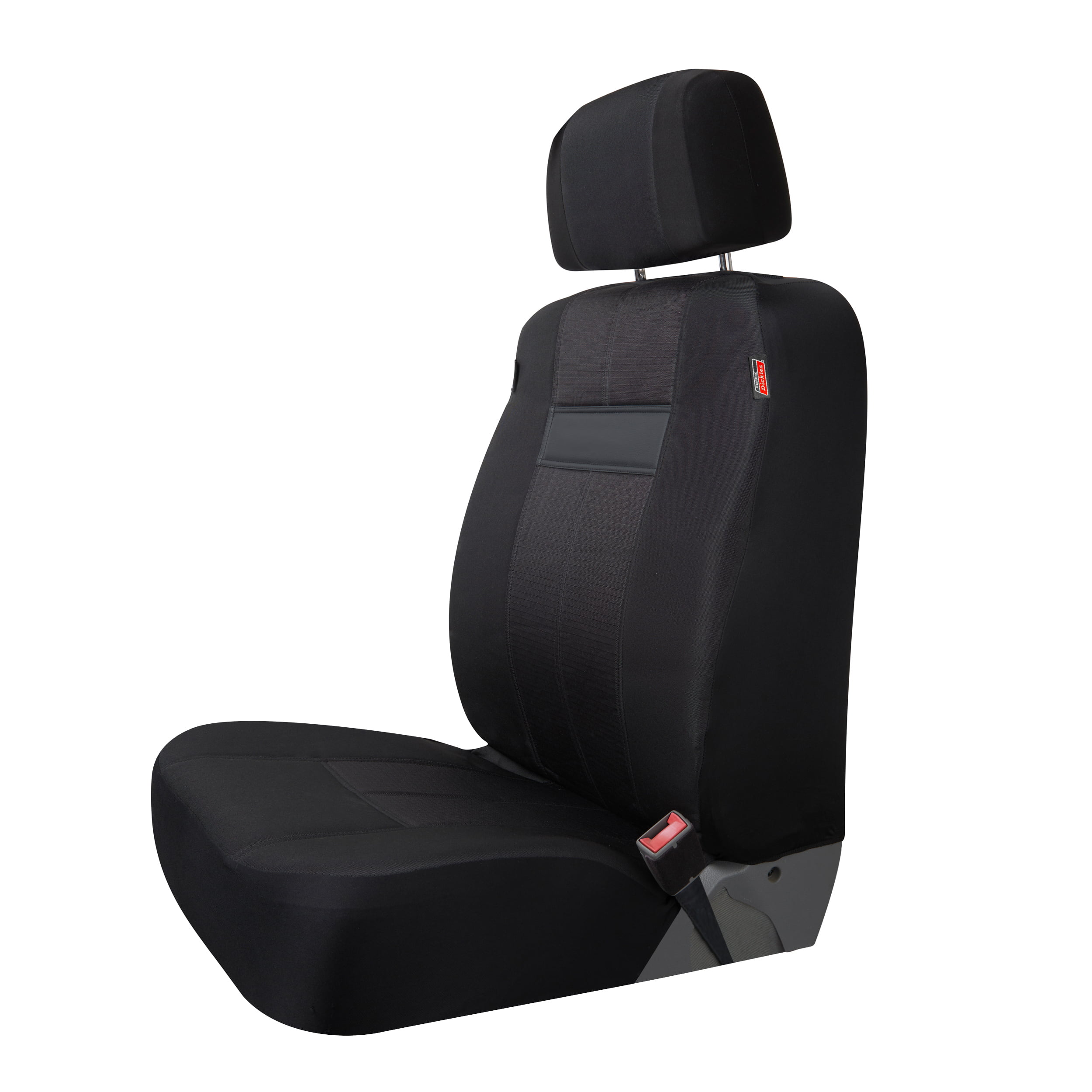 Genuine Dickies 2 Piece Premium Truck Ortega Black Seat Covers, 43608WDC