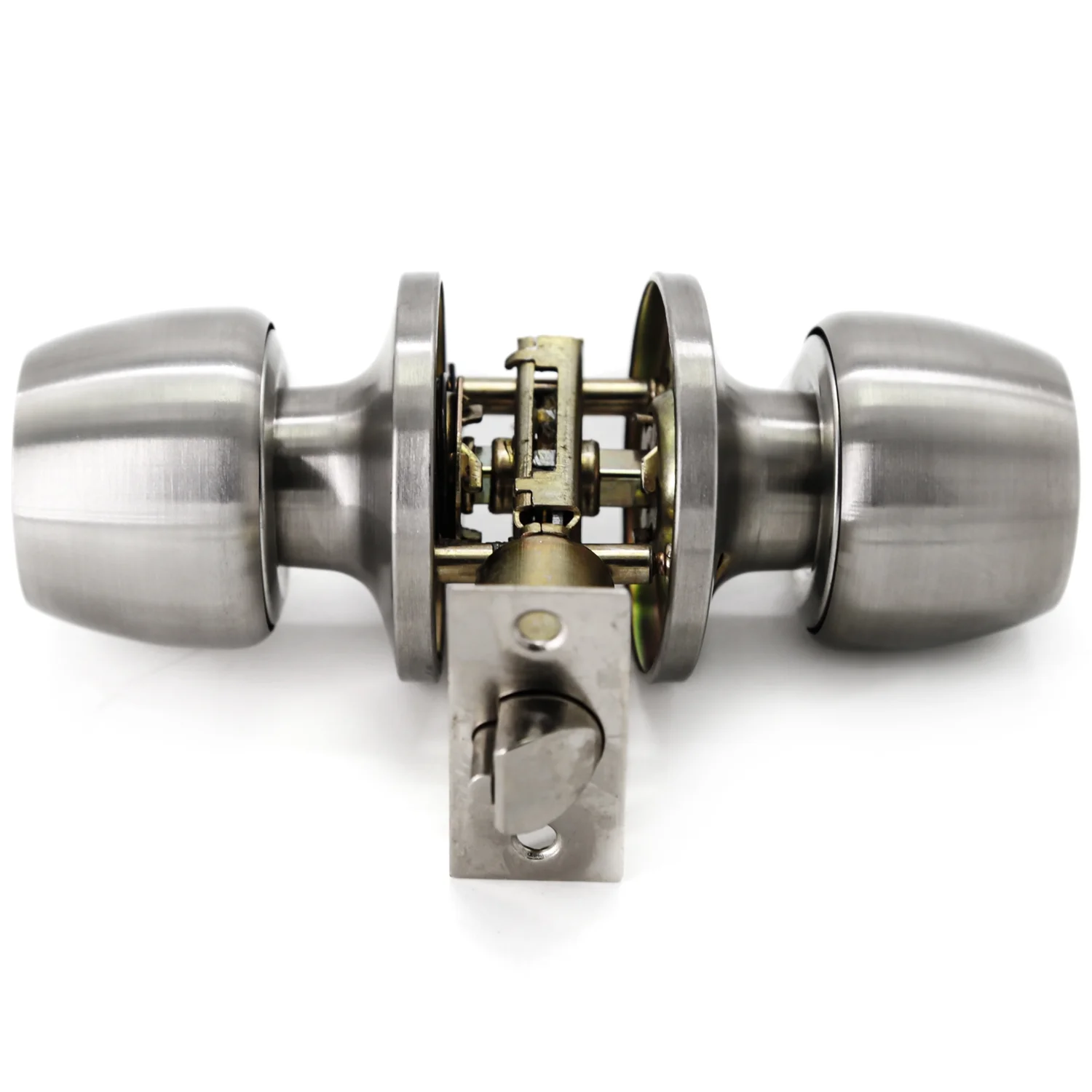 Door Knob Versa Satin Nickel Passage 8 Pack by Villar Home Designs