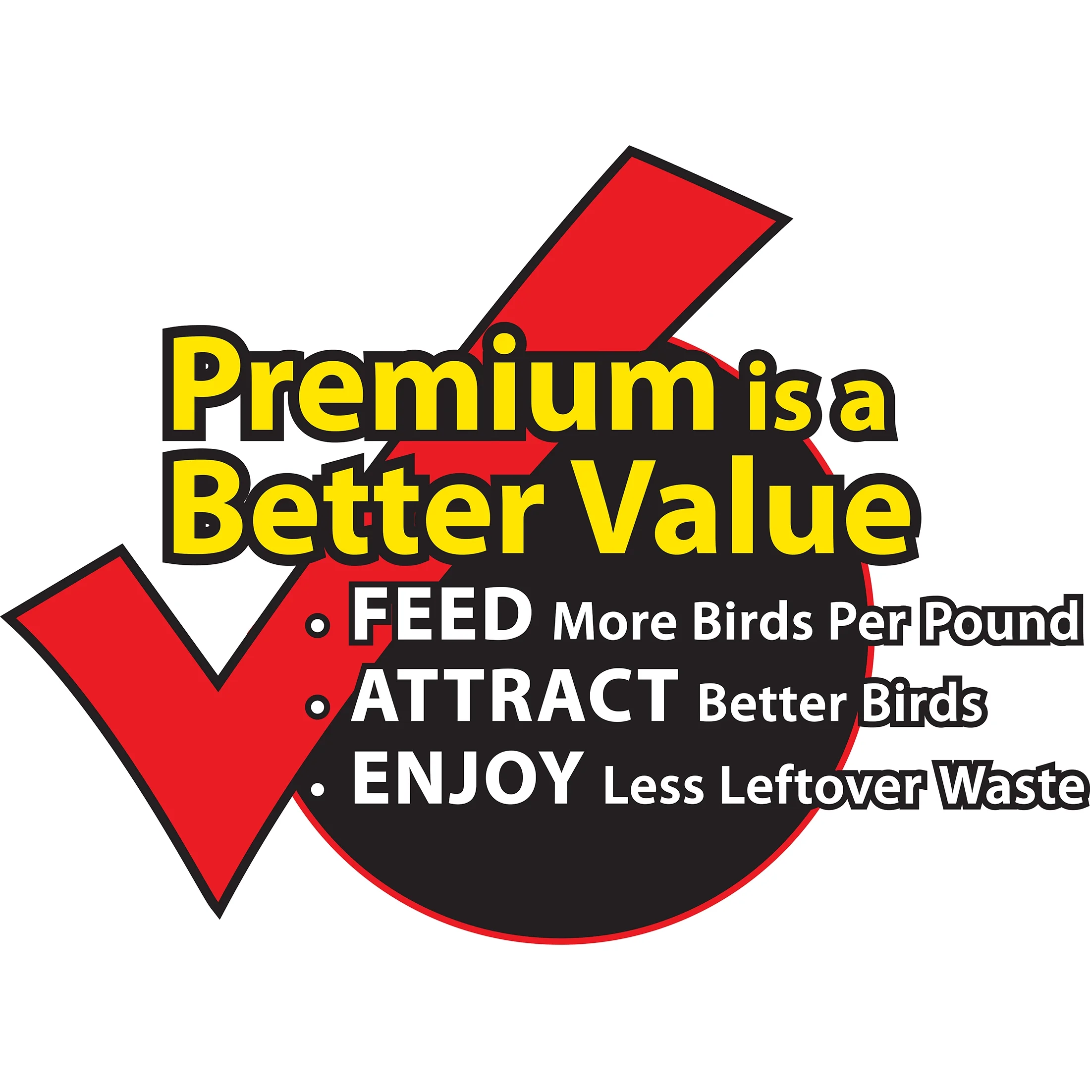 3-D Pet Products Ultra Premium Midwest Region Blend Dry Wild Bird Food, 5 lb. 1 Pack,