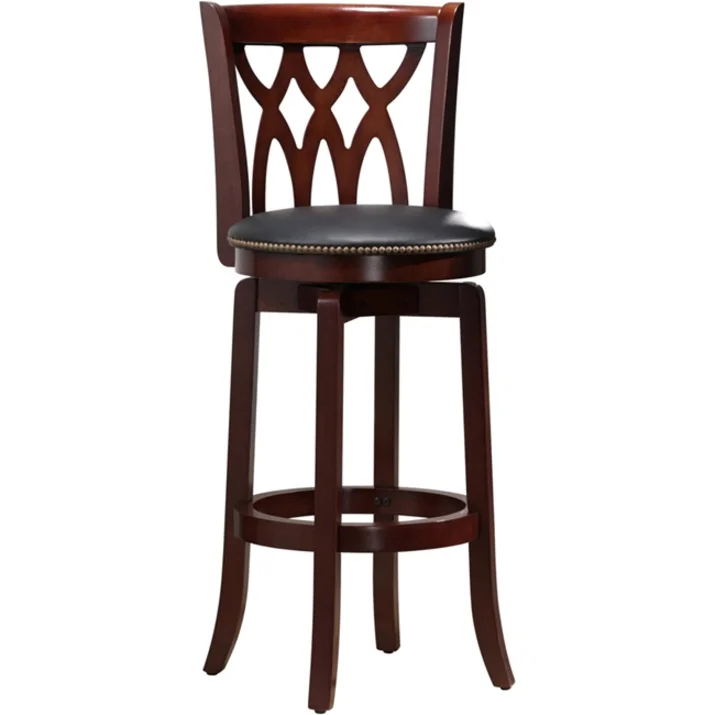 Boraam Cathedral Swivel Bar Stool