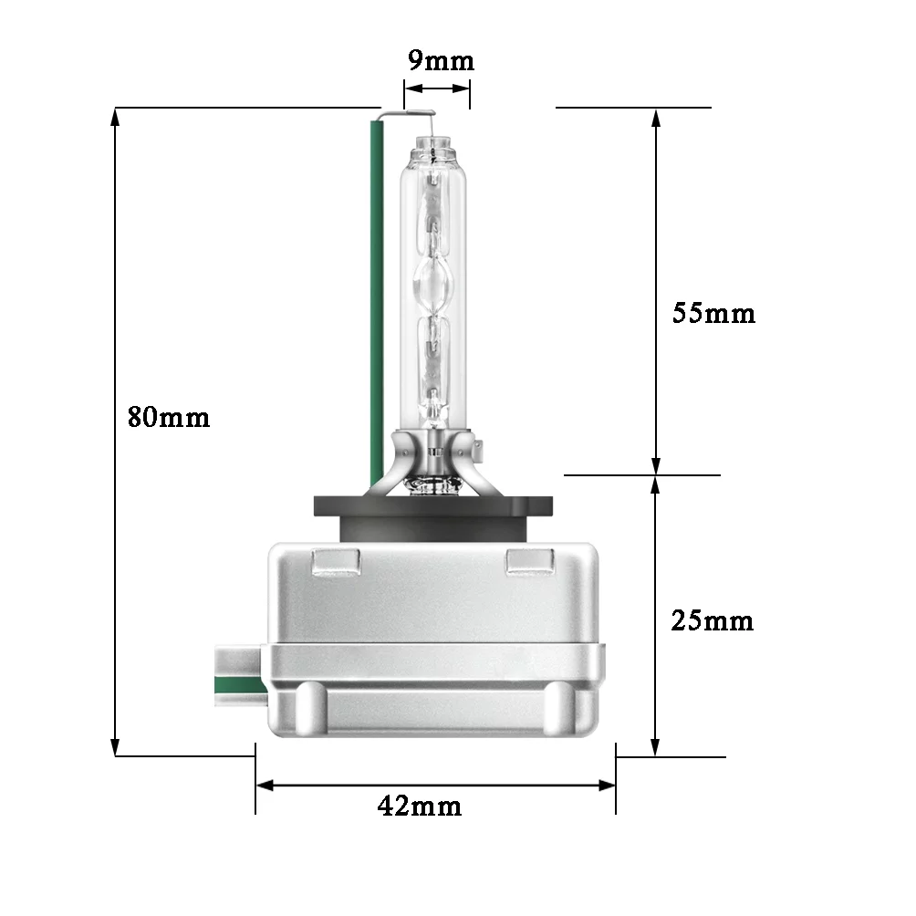 For Ford Mustang 2008-2017 Xenon D3S HID Headlight + H11 LED Fog Light Bulbs