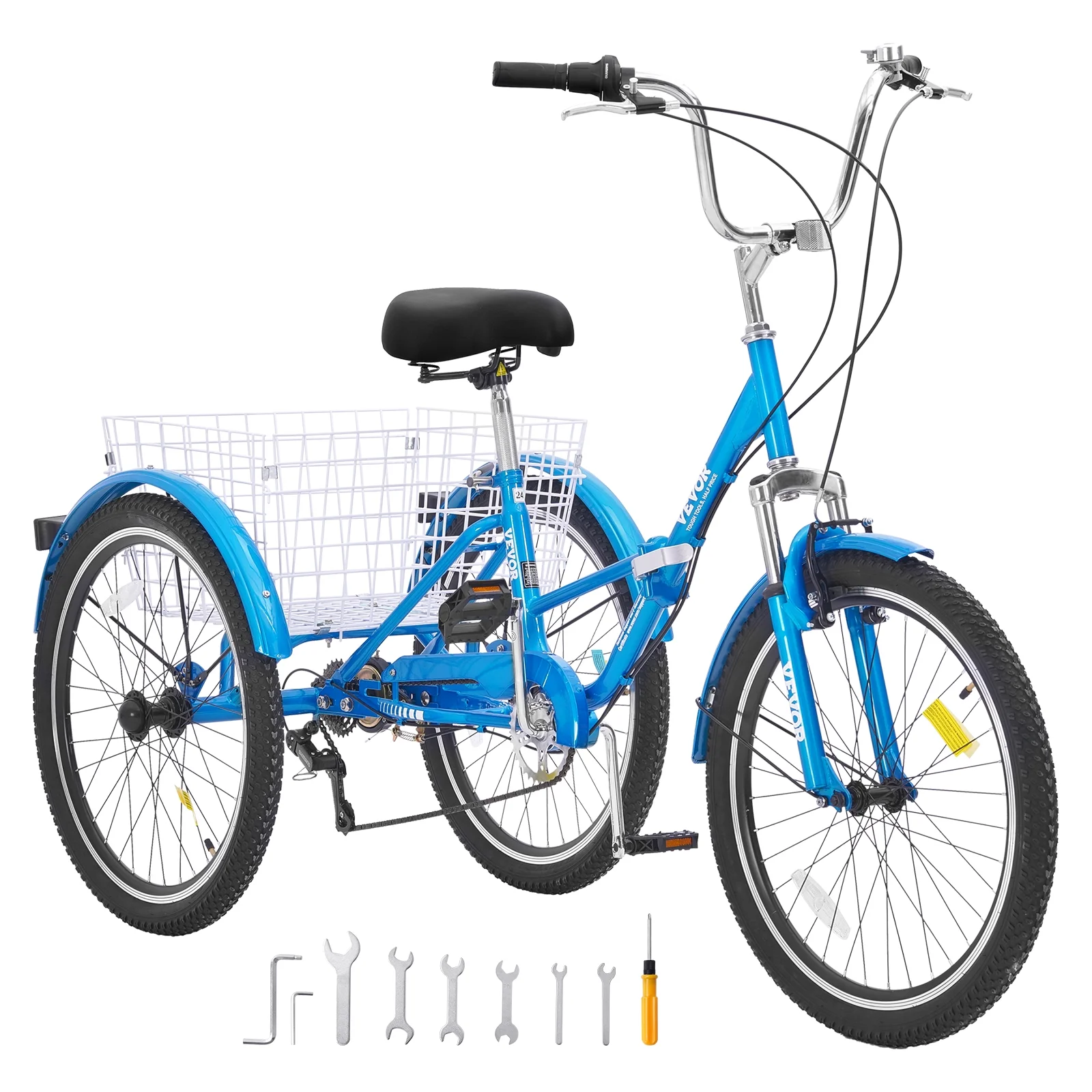SKYSHALO Folding Adult Tricycle 24