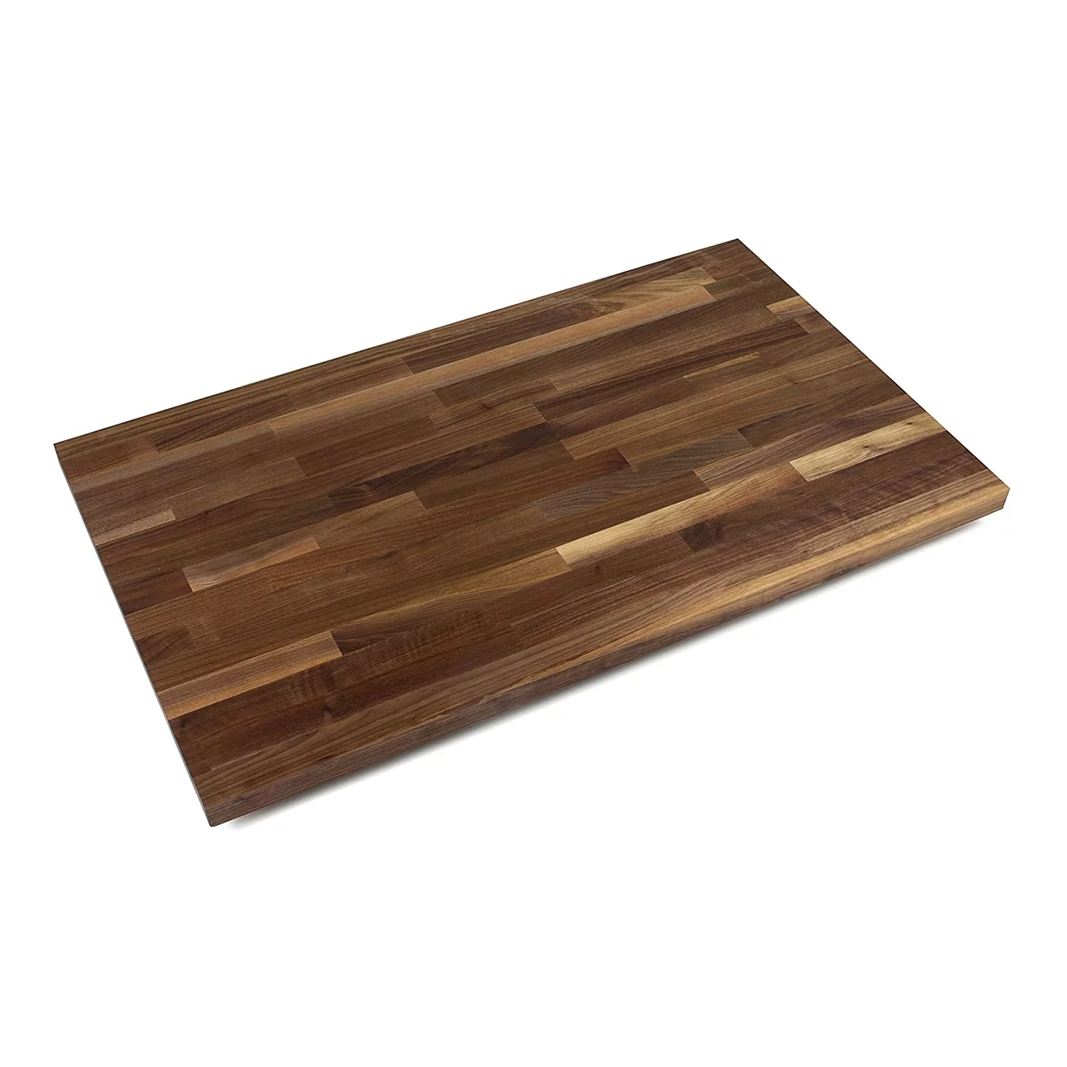 John Boos 12 x 25 Inch Walnut Wood Butcher Block Countertop w/Natural Oil Finish