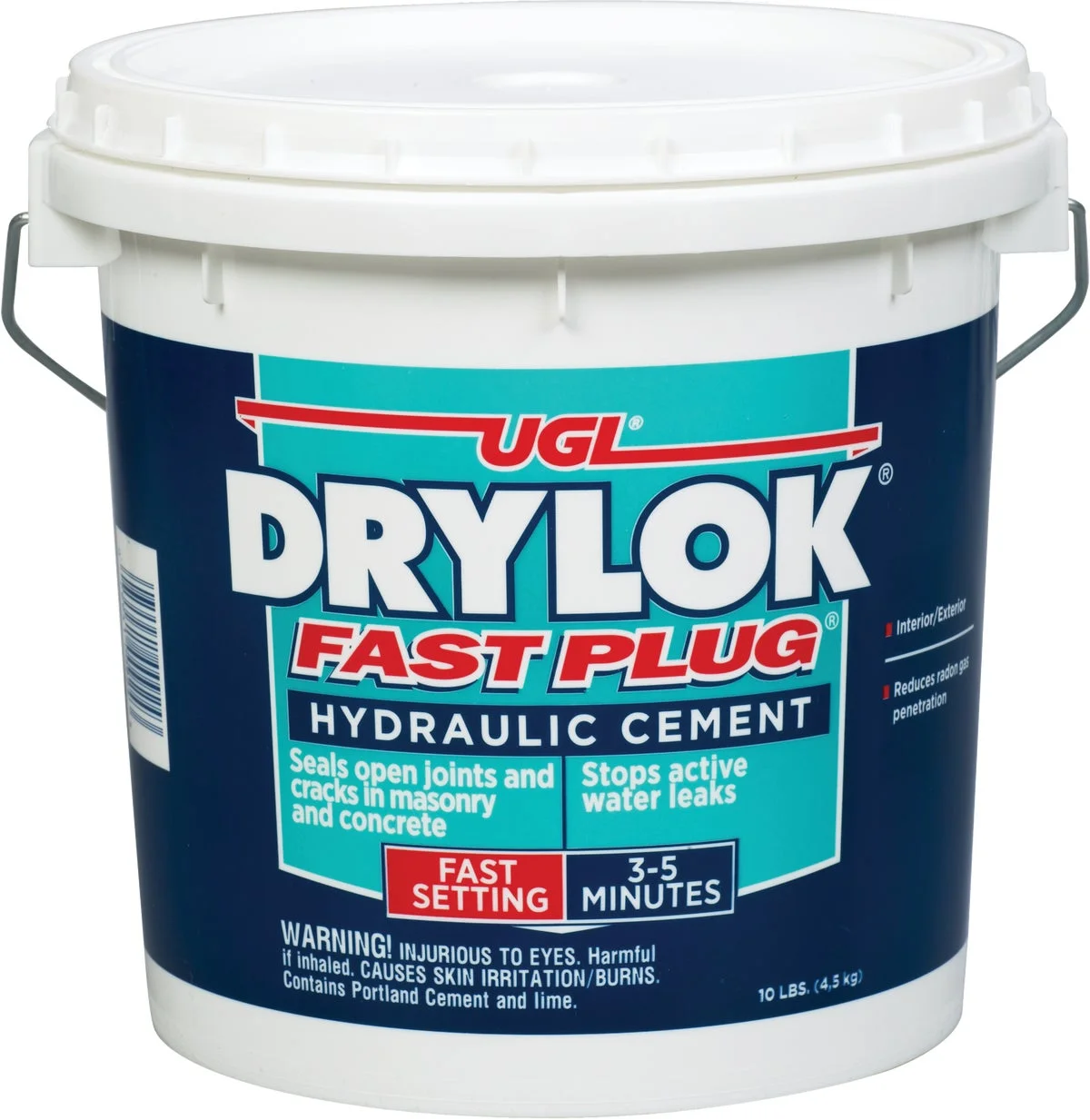 United Gilsonite Lab Drylok Fast Plug Hydraulic Cement 10 Lb