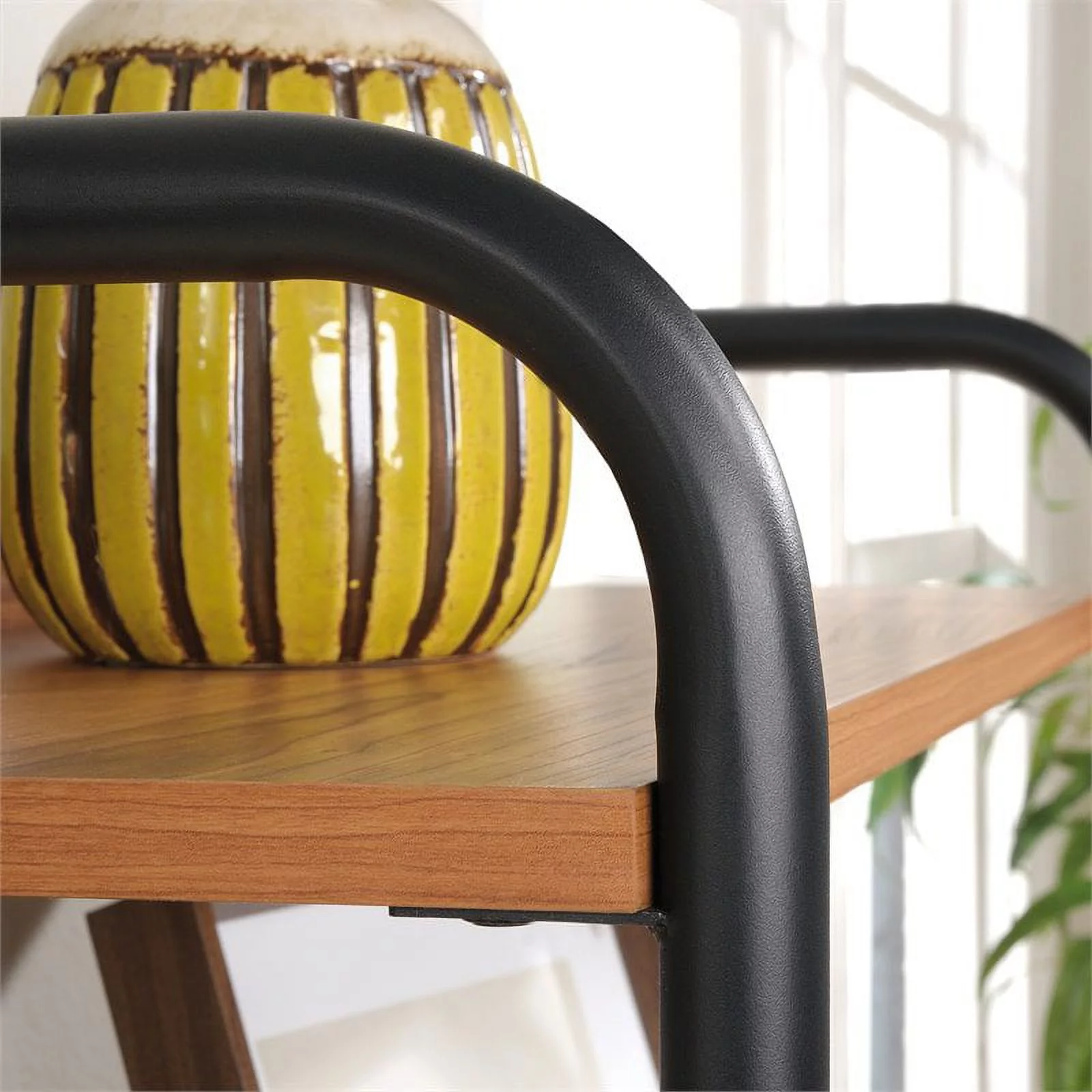 Sauder Union Plain 5-Shelf Open Bookcase, Prairie Cherry Finish