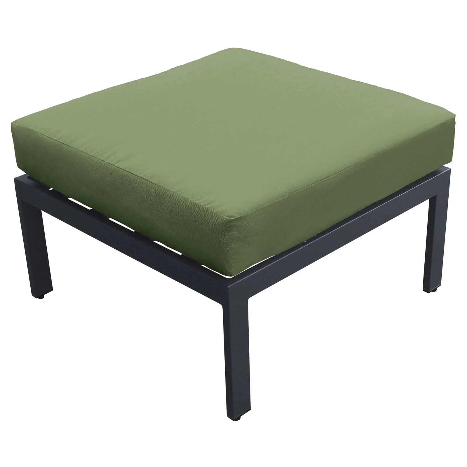 TK Classic Lexington Patio Ottoman in Wheat (Set of 2)