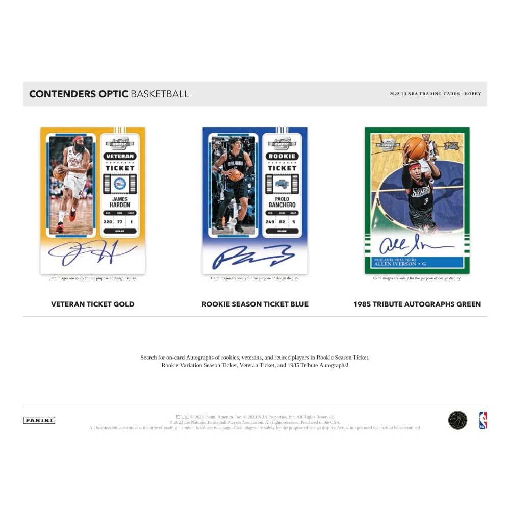 2022-23 Panini Contenders Optic Basketball Hobby Box