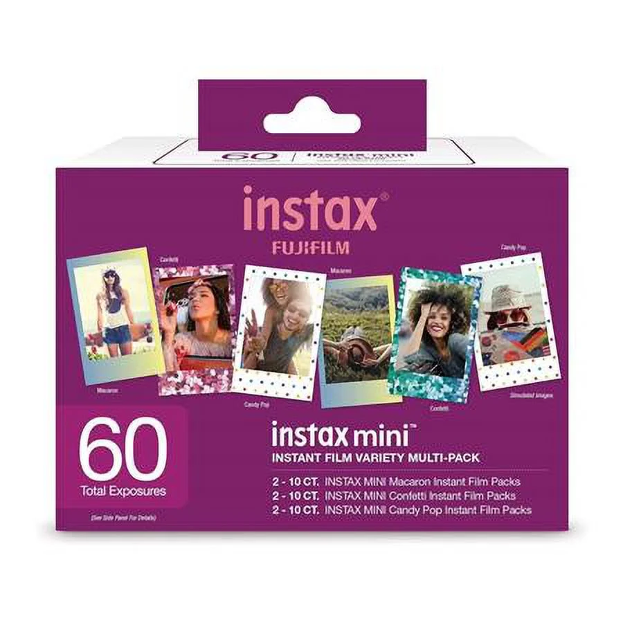 Fujifilm Instax Mini Variety Film Value Pack 60 Count