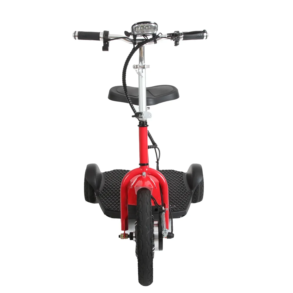 Journey Comfy Wheels 3 Wheel Scooter - Red