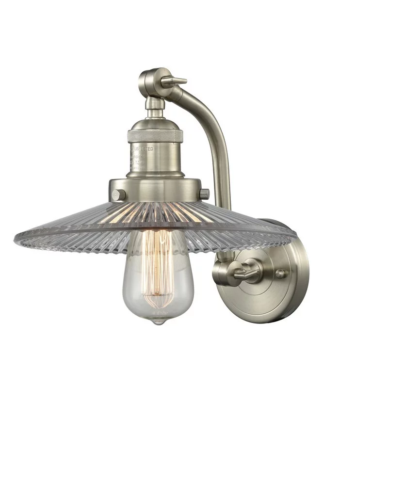 Innovations 515-1W-SN-G2-LED Halophane 1 Light Sconce part of the Franklin Restoration Collection, Brushed Satin Nickel