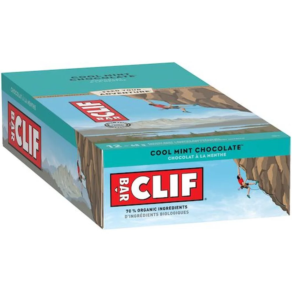Clif Cool Mint Chocolate Snack Bar, 2.4 Ounce -- 192 per Case.