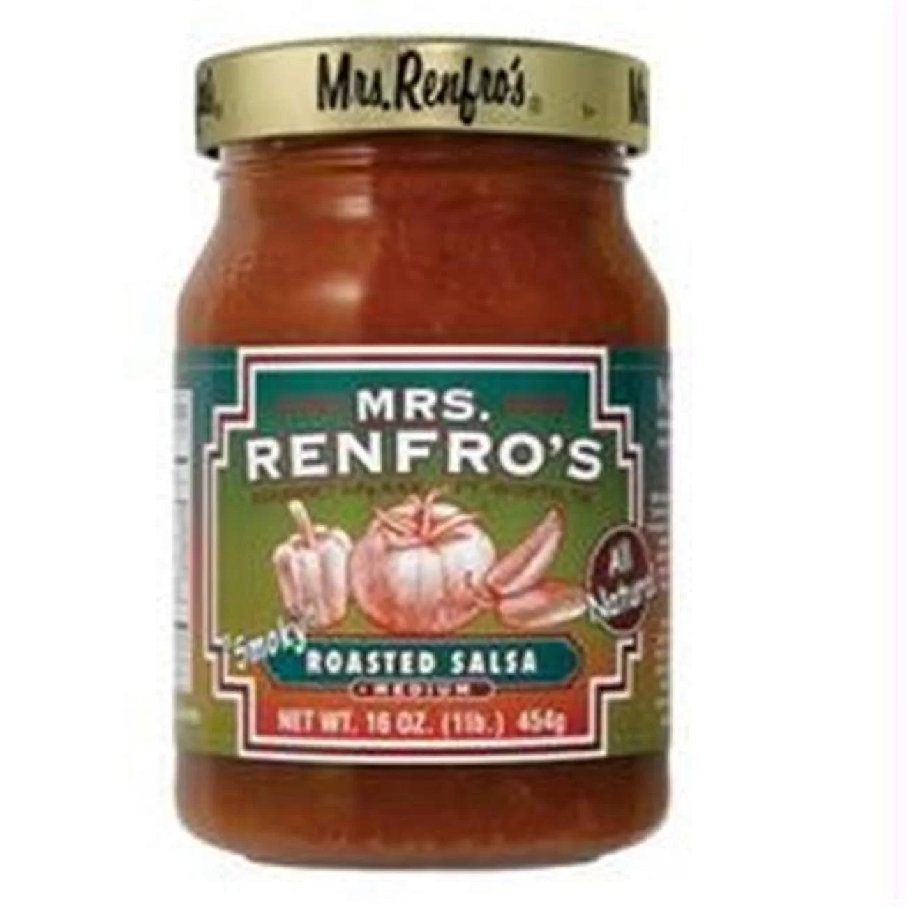 Mrs Renfros  Mrs Renfros Roasted Salsa -6x16oz