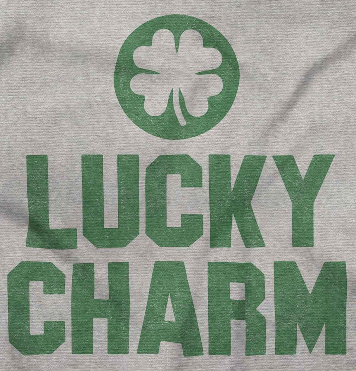 Saint Patricks Lucky Charm Shamrock Sweatshirt for Men or Women Brisco Brands S