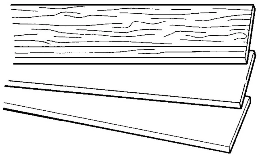 Knape & Vogt 1980 OK 10X24 Oak Prefinished Shelf, 10