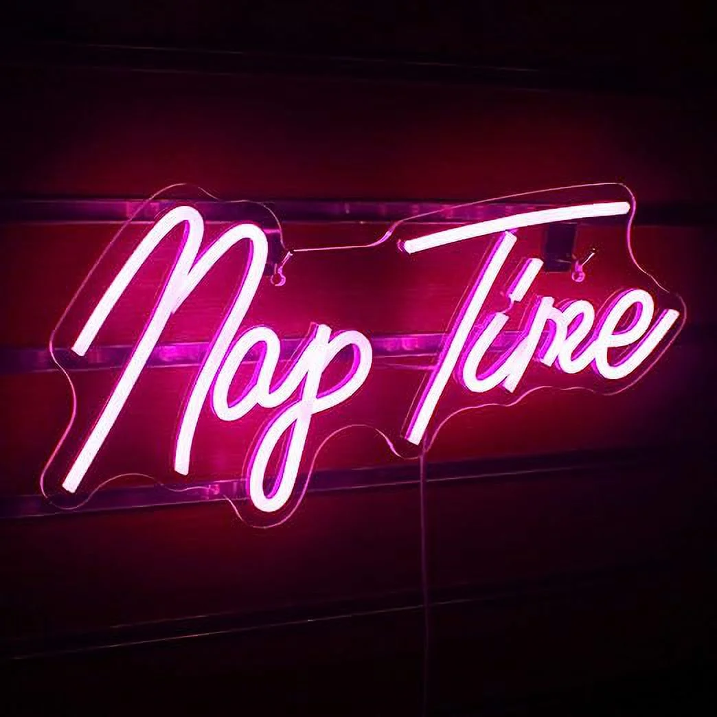 Wanxing Nap Time LED Neon Light Signs USB Power for Bedroom Home Lounge Party Decoration