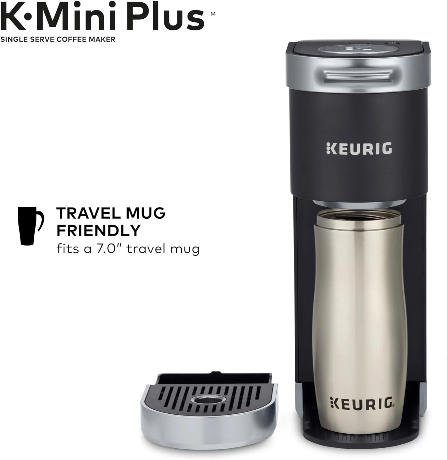 Keurig K-Mini Single Serve K-Cup Pod Coffee Maker - Black