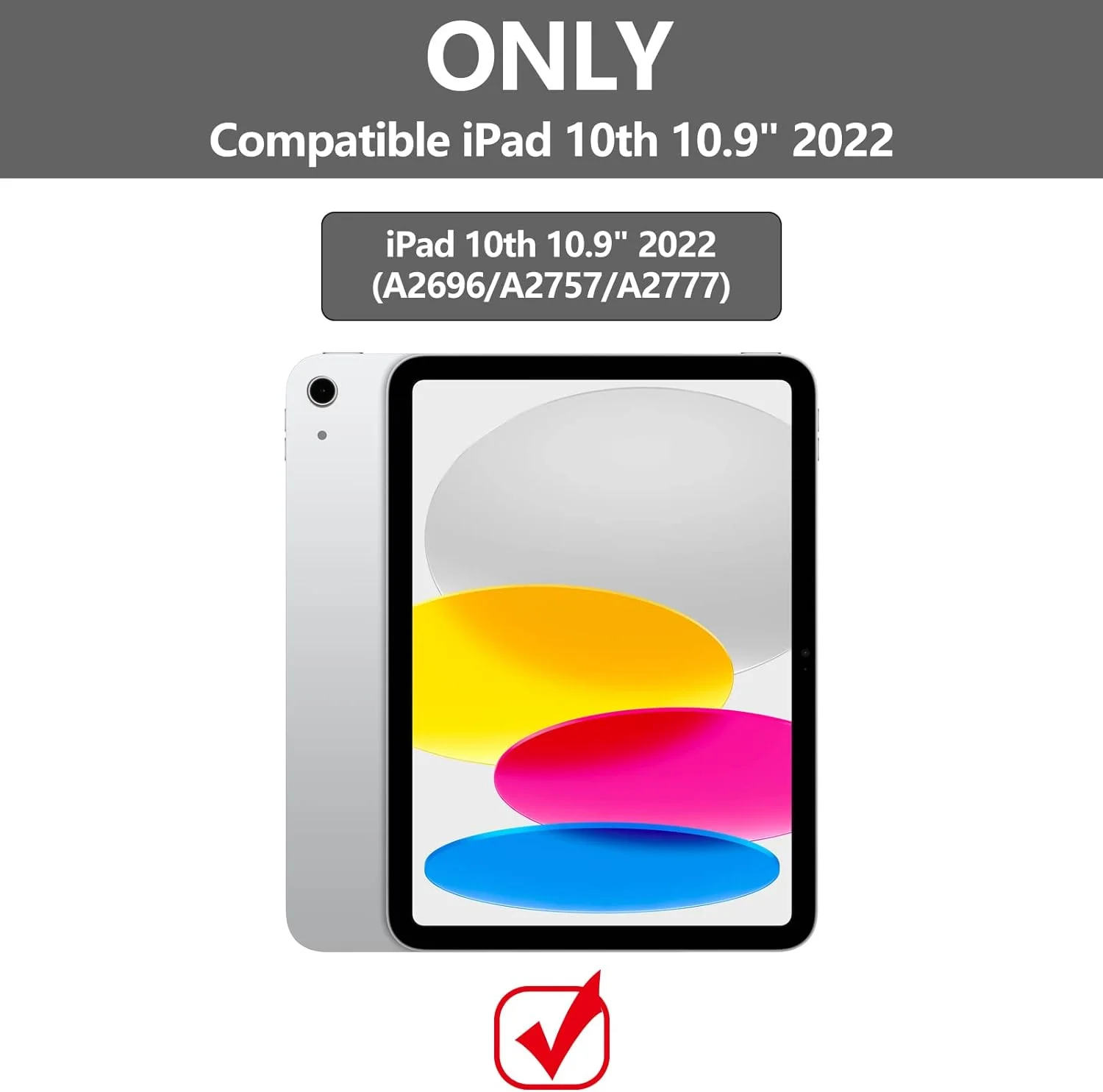 Keyboard Case for iPad 10th Generation 10.9