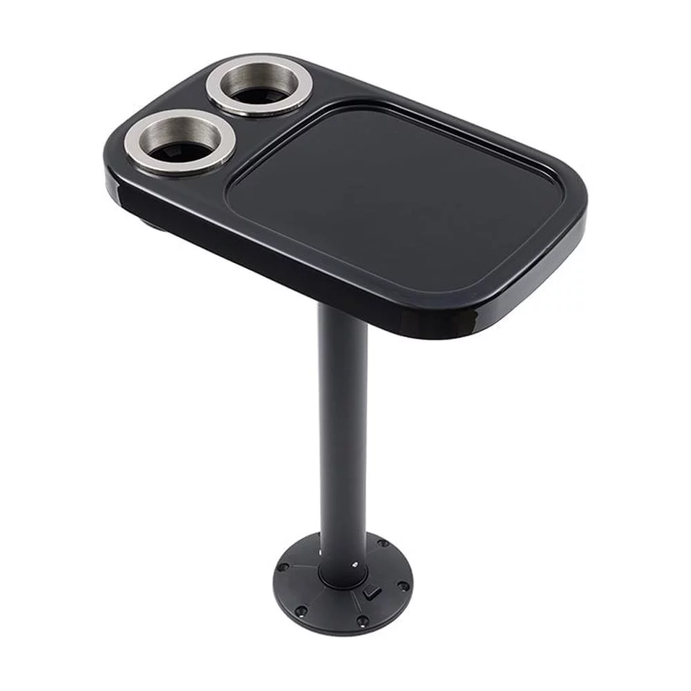 Glossy Black - Non-lit Cocktail Boat Table Systems