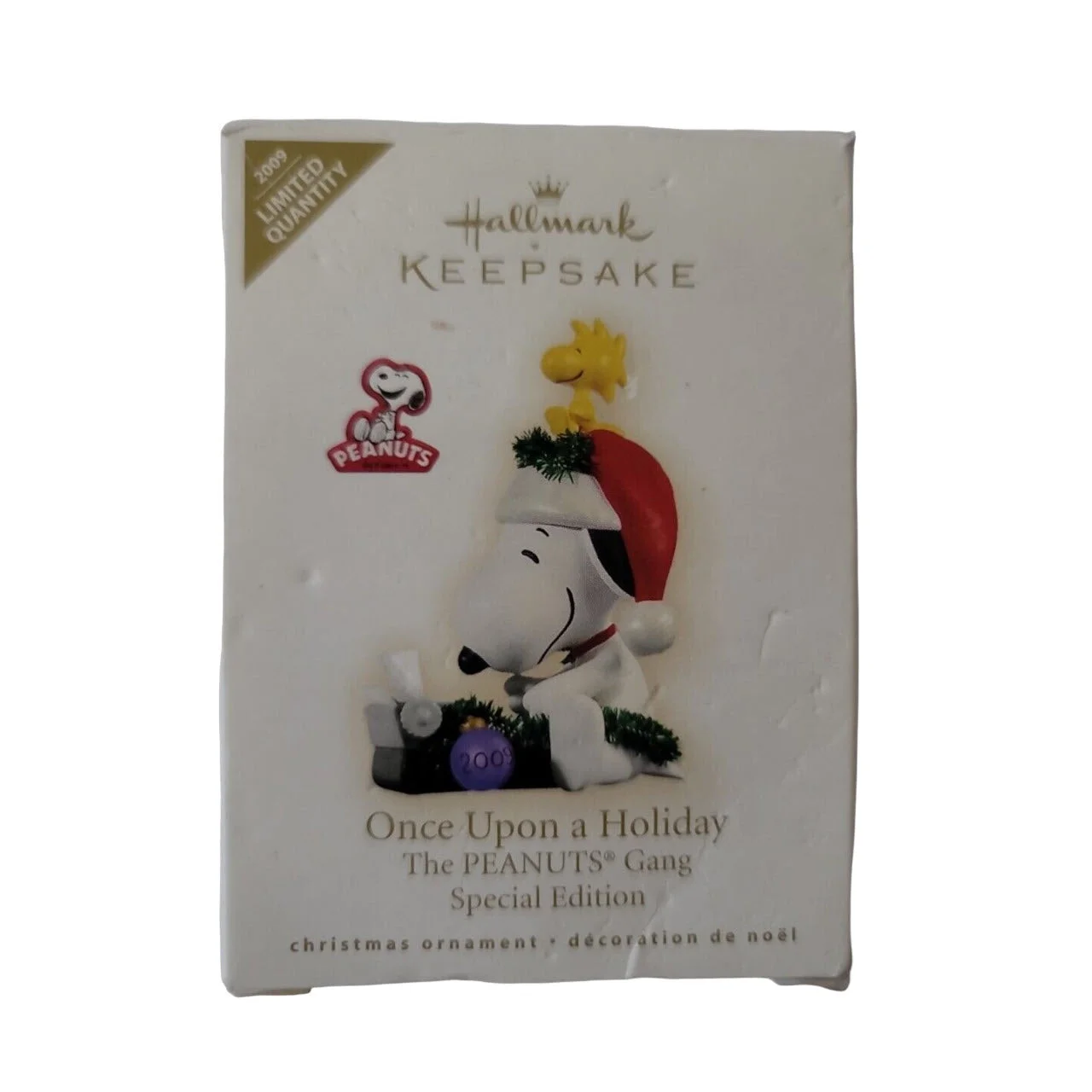 2009 Once Upon a Holiday (The Peanuts Gang) Hallmark Keepsake Christmas Tree Ornament - QXD3065