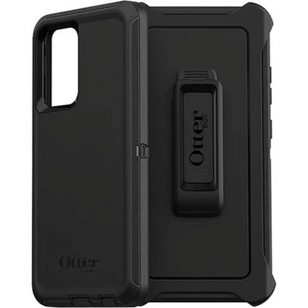 OtterBox Defender Rugged Carrying Case (Holster) Samsung Galaxy A52 5G Smartphone, Black