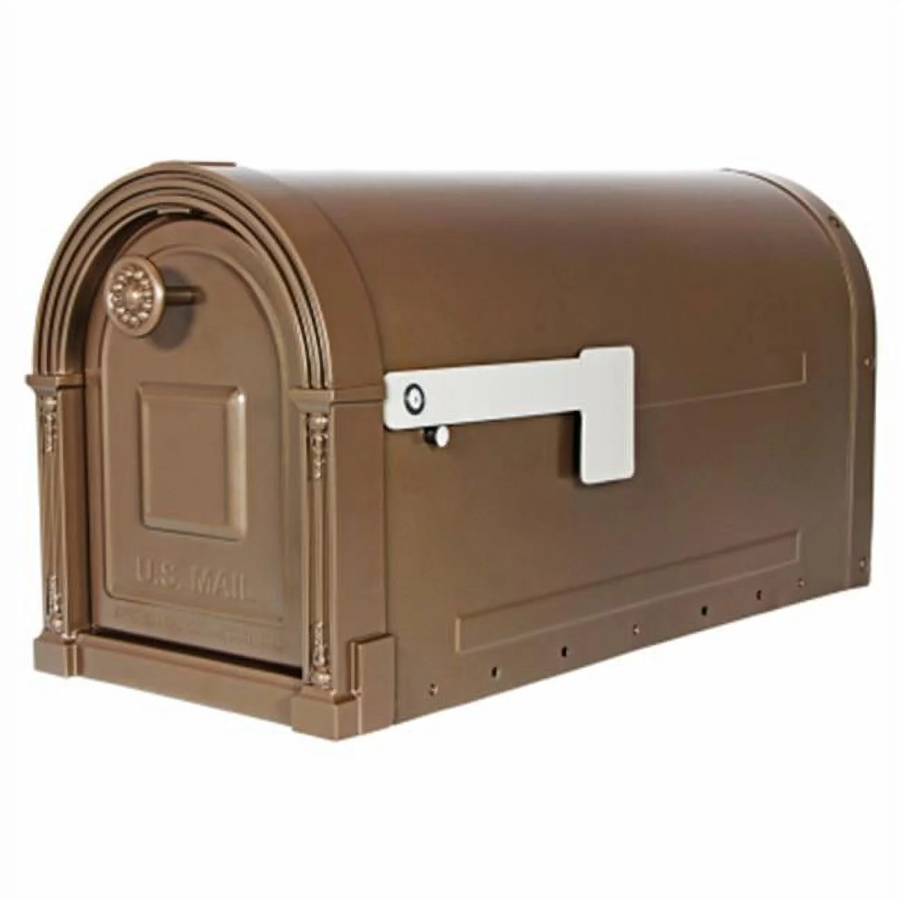 Post Mount Mailbox - Venetian Bronze, Large