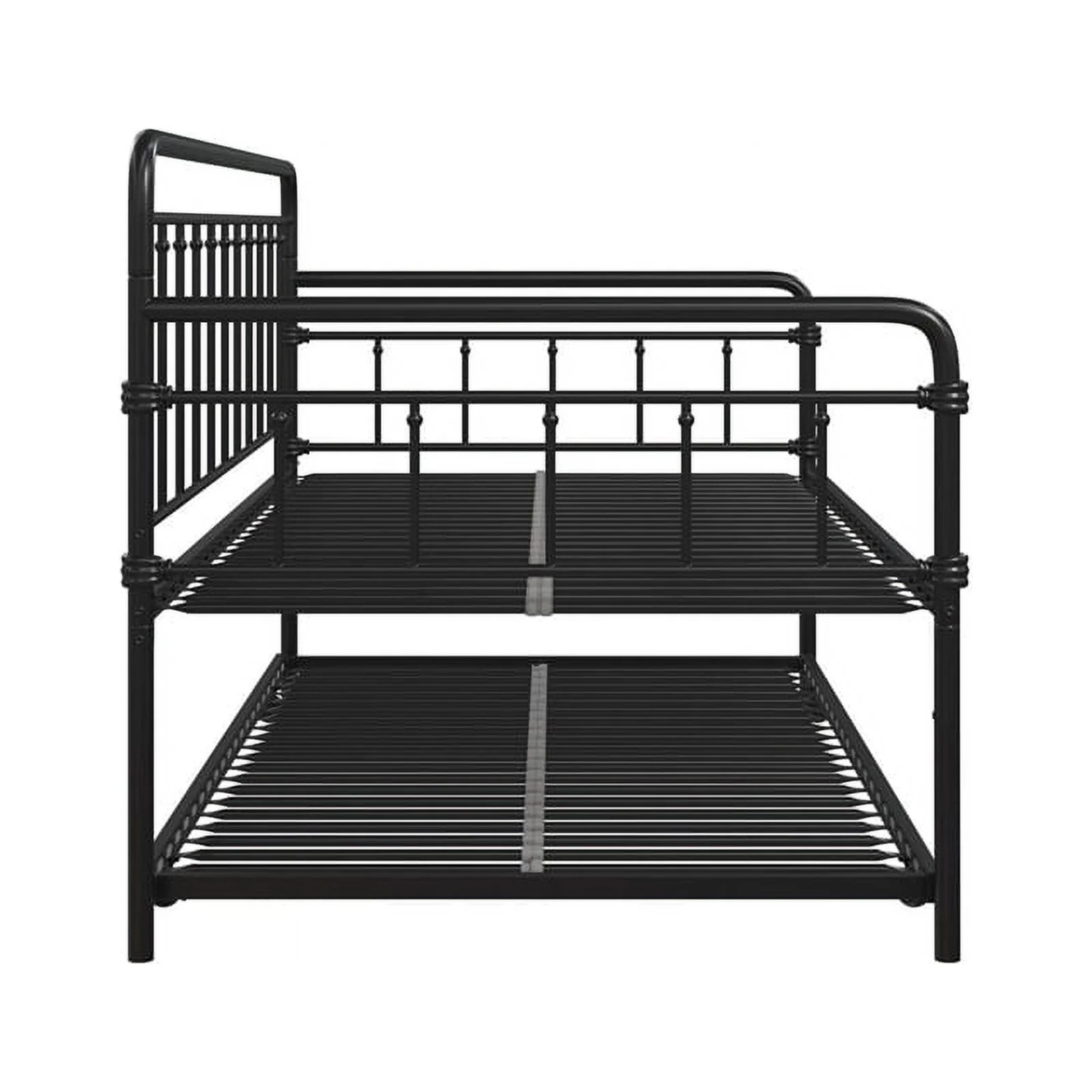 DHP Winston Metal Daybed/Trundle Twin in Black