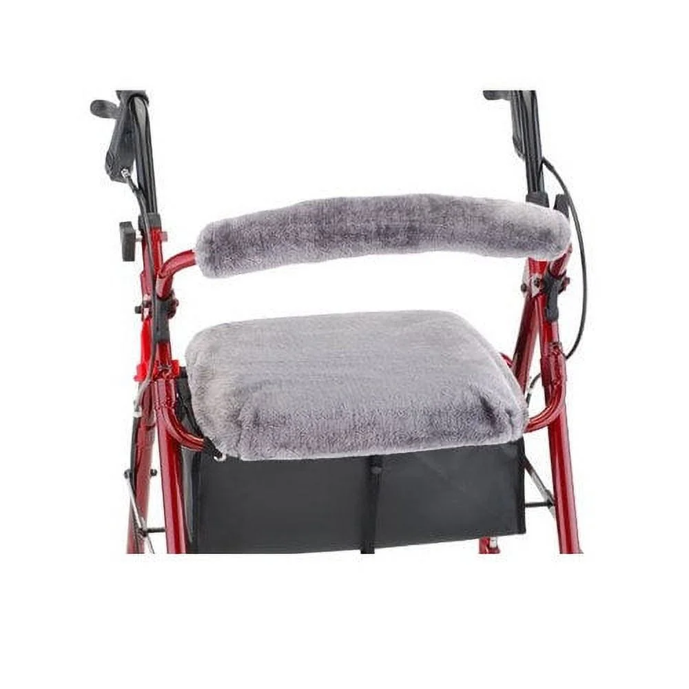 NOVA Medical Products Seat & Back Cover for Rolling Walker, Black
