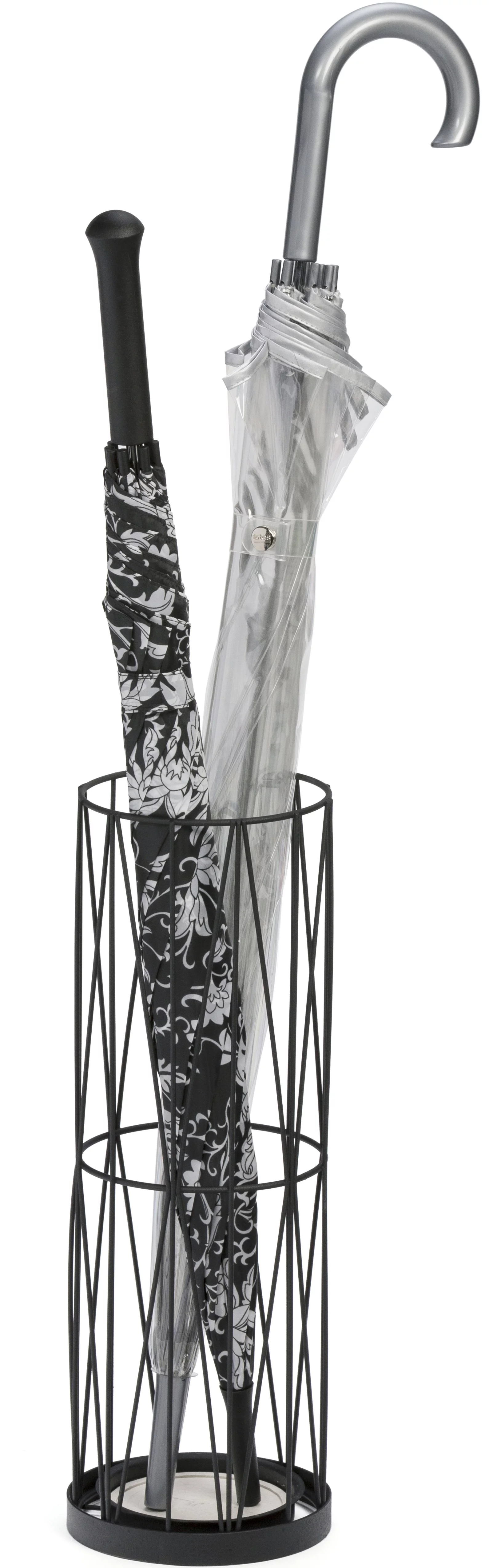 Mango Steam Pluvian Soakstone Umbrella Holder Stand - Black, Metal