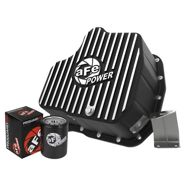 aFe POWER aFe POWER Covers & Pans, 46-71070B, for GM Fits select: 2001-2010 CHEVROLET SILVERADO, 2001-2010 GMC SIERRA