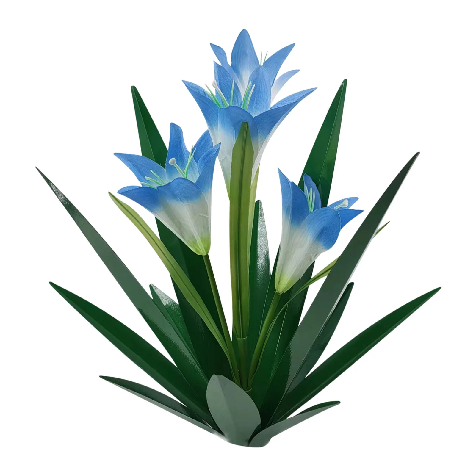 metal flower creative ornaments, Metal Plant Outdoor Decoration Outdoor Garden Decoration Yard Art Plant Garden Decorative Garden Gift