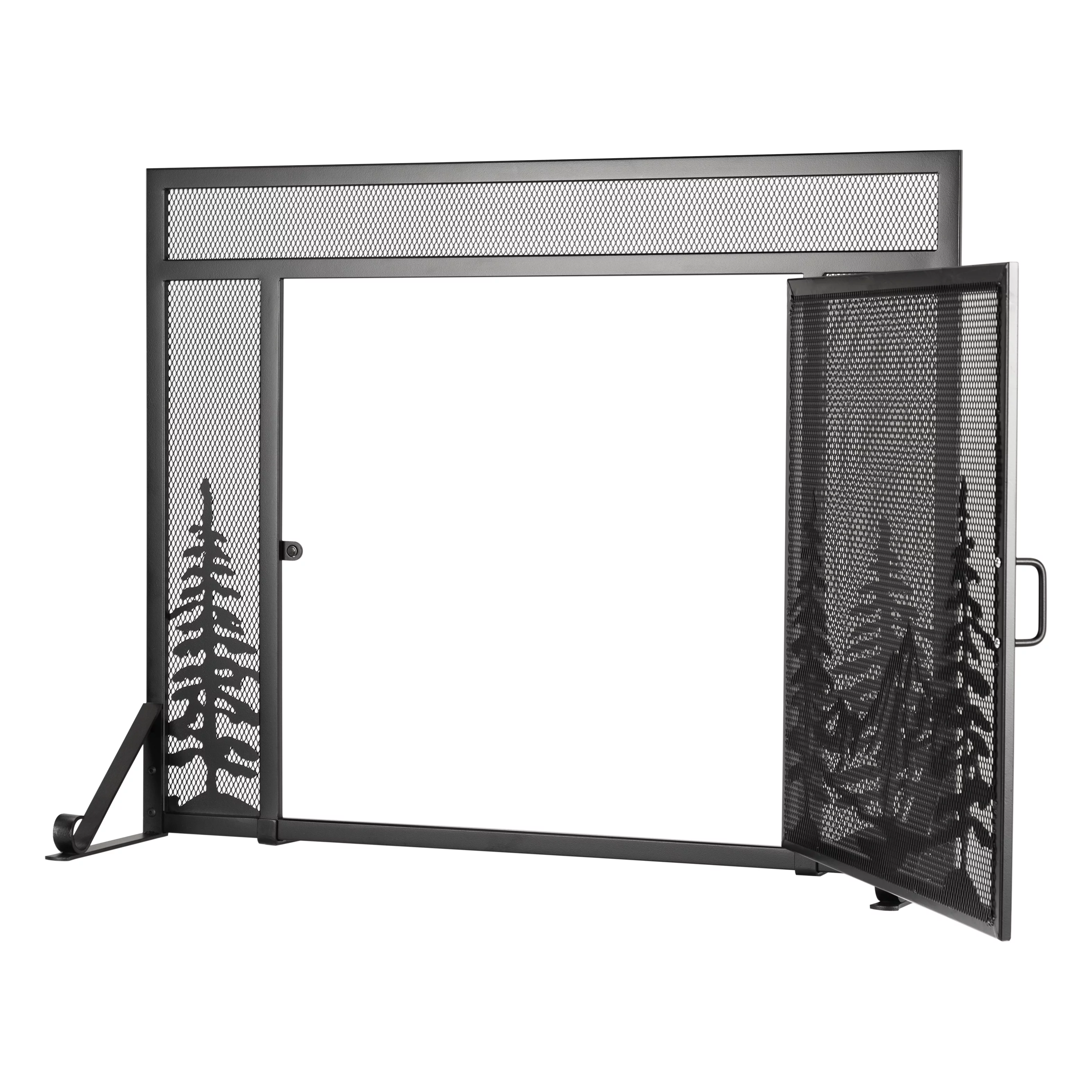 Pleasant Hearth Everest Mountain View Fireplace Screen