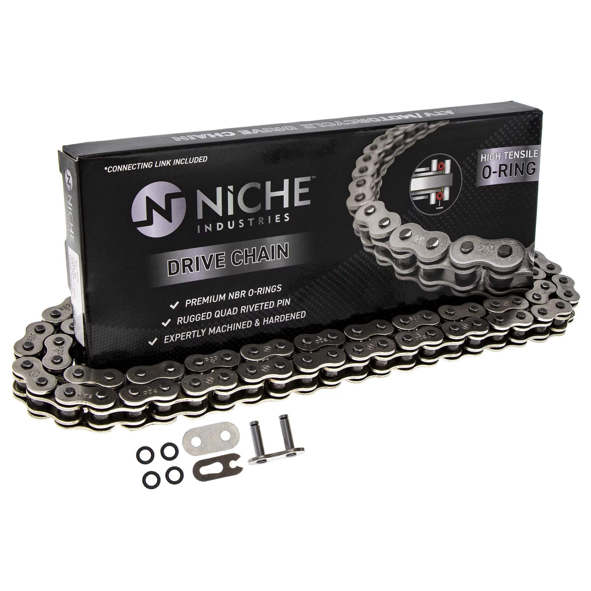 Niche Sprocket Chain Set for Honda NX650 15/46T 520 O-Ring Motorcycle MK1004187