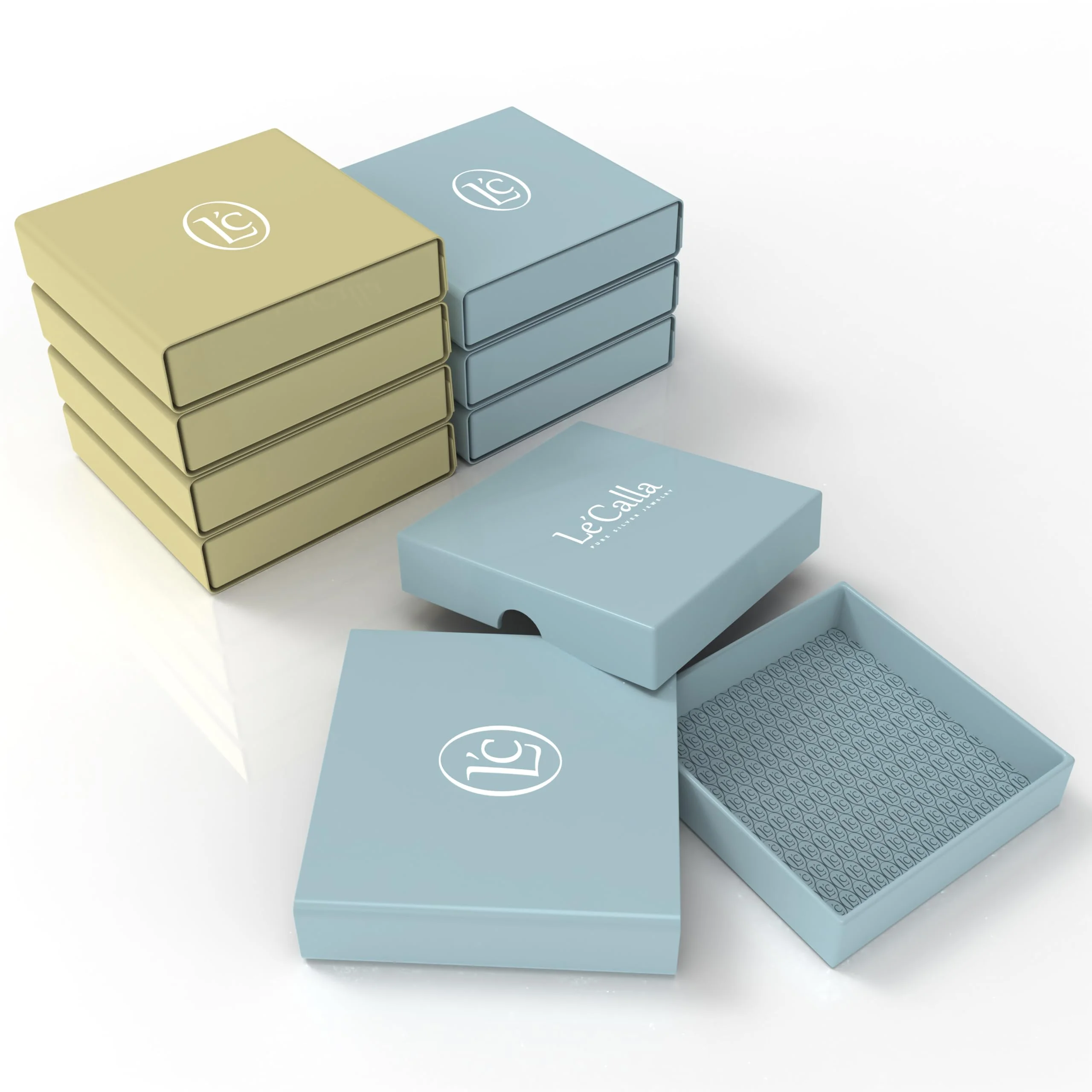 LeCalla 925 Sterling Silver Set of 2 Pairs Hypoallergenic Light-Weight Textured Hoop Earrings and Post Stud Earrings Jewelry for Women and Teen Girls (5MM, 25MM)