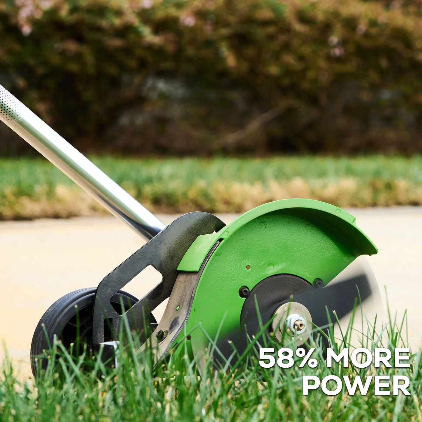 Greenworks 82V Edger Precision Cutting, Powerful Motor, 4Ah Battery, Dual Port Charger (82ES15-4DP)