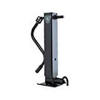 BULLDOG 182804 HD Square Trailer Jack, 12,000 lbs. Support Capacity, Sidewind, 12-1/2 Inch Travel