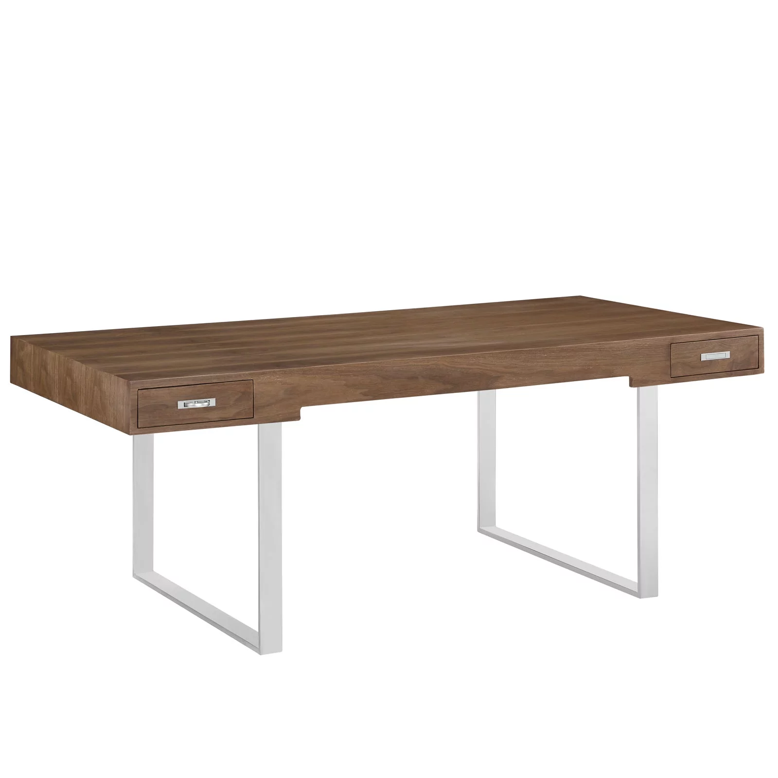 Modway Tinker Office Desk in Walnut
