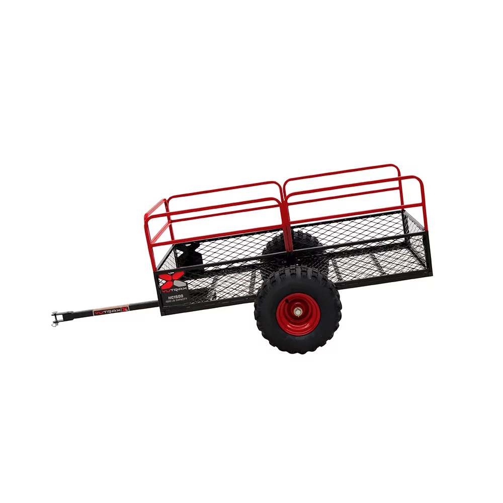 Yutrax TX162 Heavy Duty 1500 Pound Capacity Off Road Utility ATV Trailer