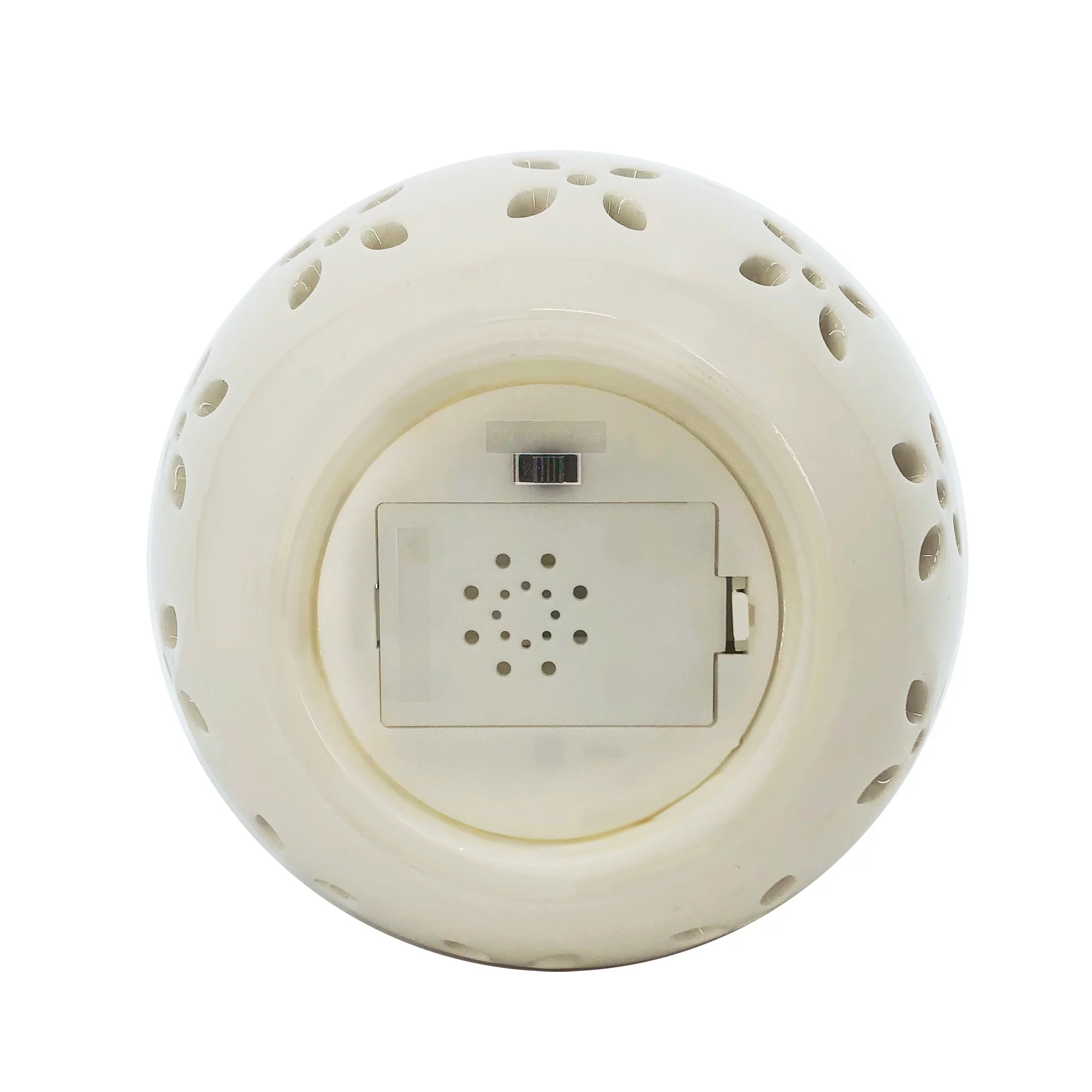 Way to Celebrate 7 in Large Easter LED White Ceramic Egg, 1.58 lb