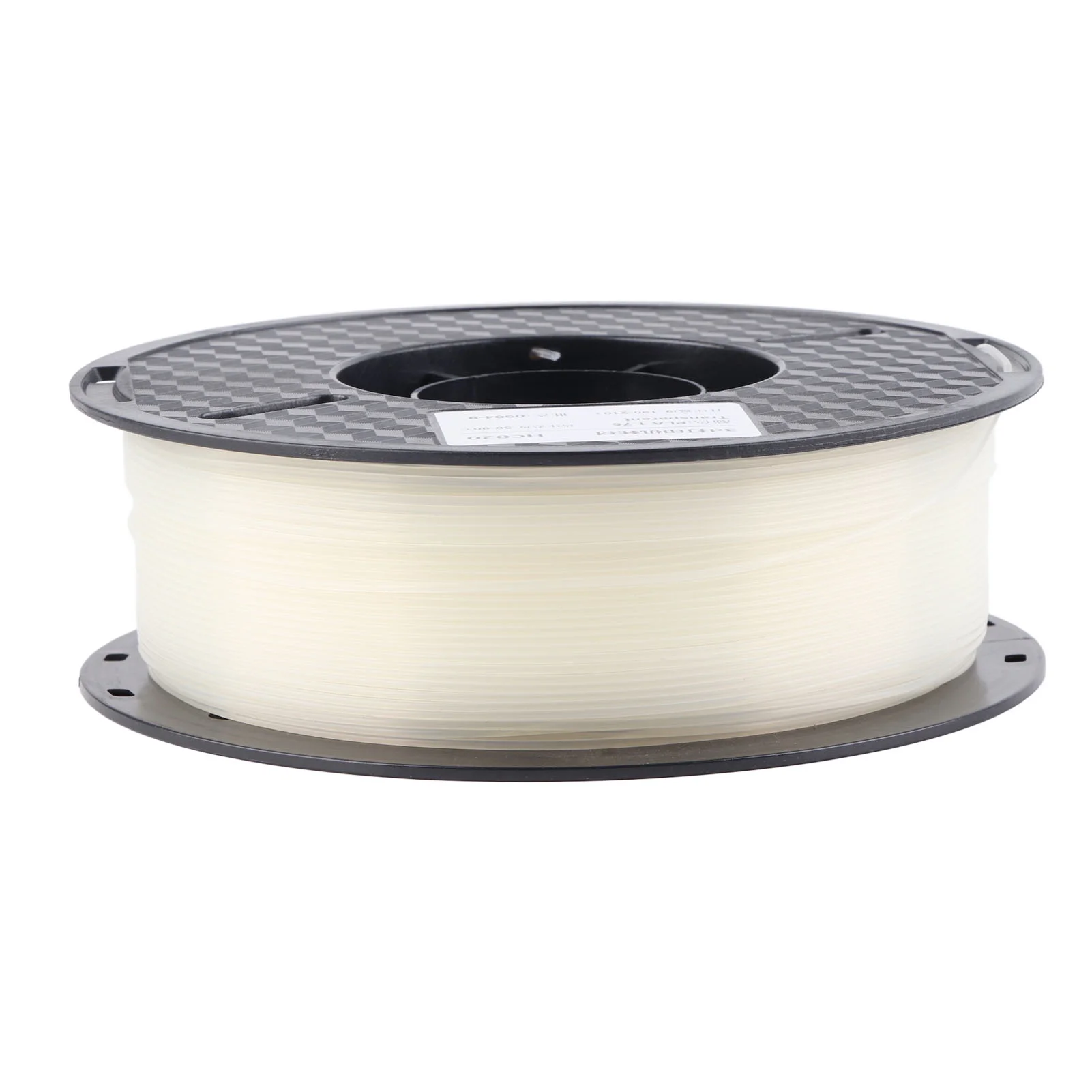 Risegun 1.75mm PLa Filament 3D Printer Filament PLa 1KG Spool 3D Printing Filament 3D Printer Filament Printing Consumables Dimensional Accuracy ±0.02mm(White)