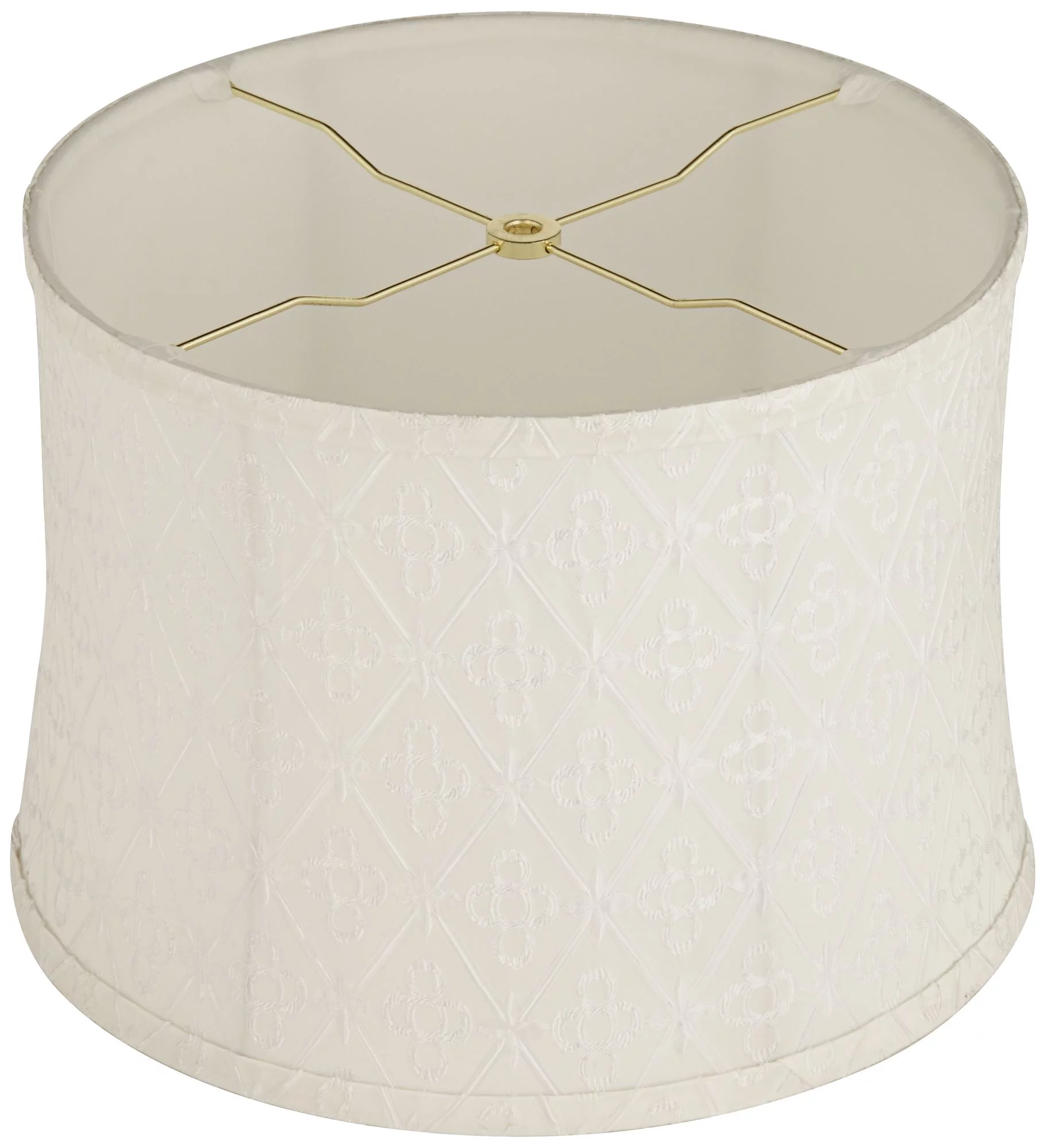 Springcrest Kolding Drum Lamp Shades White Medium 13