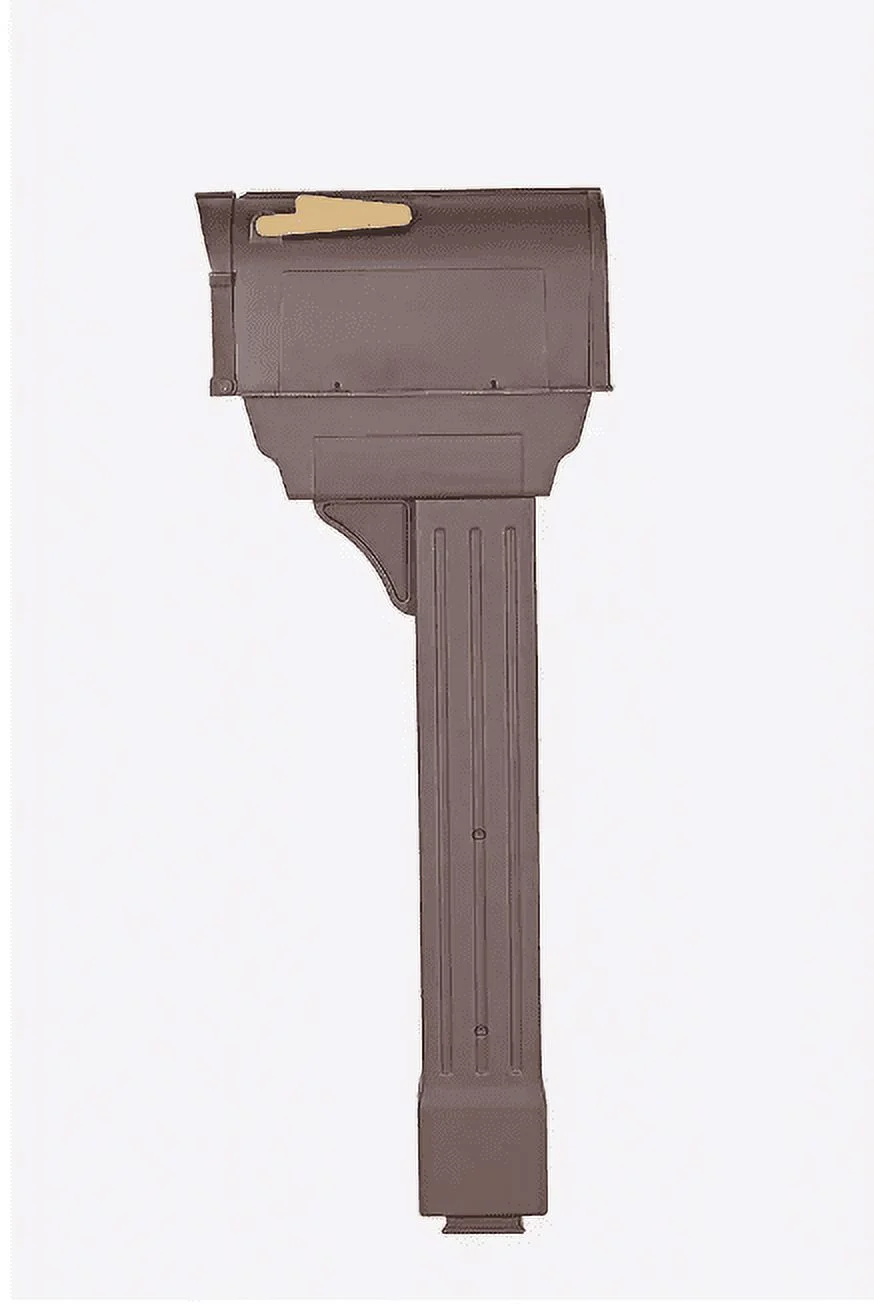 Postal Pro Hampton Plastic Mailbox and Post Kit - Bronze