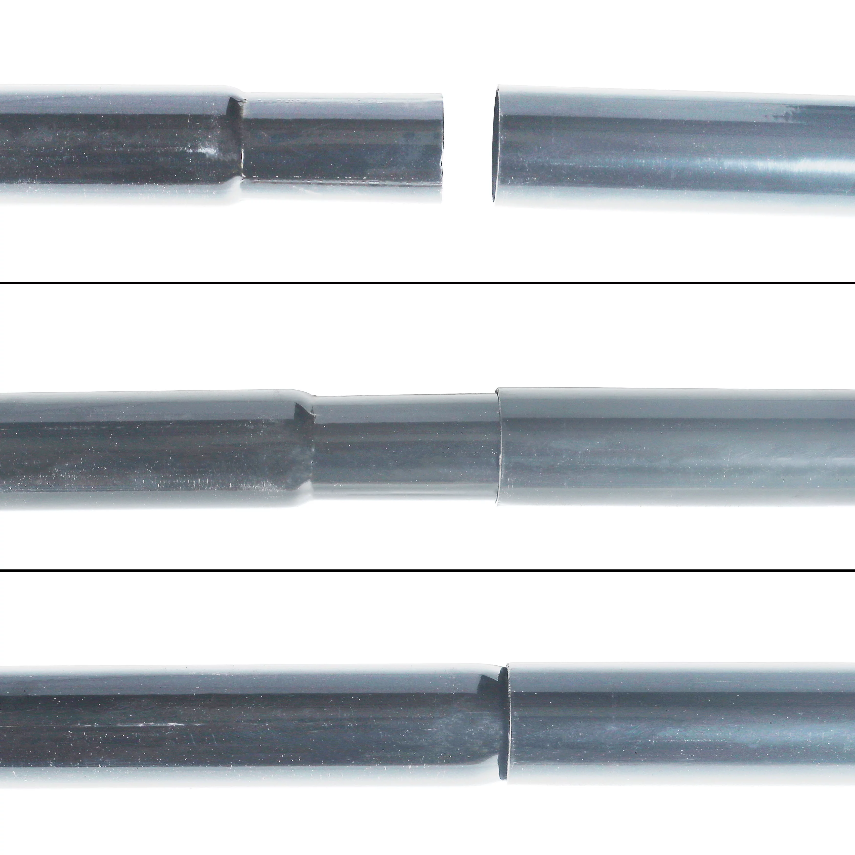 ALEKO Galvanized Steel 5 X 50 feet Complete Kit Chain Link Fence 11.5 AWG