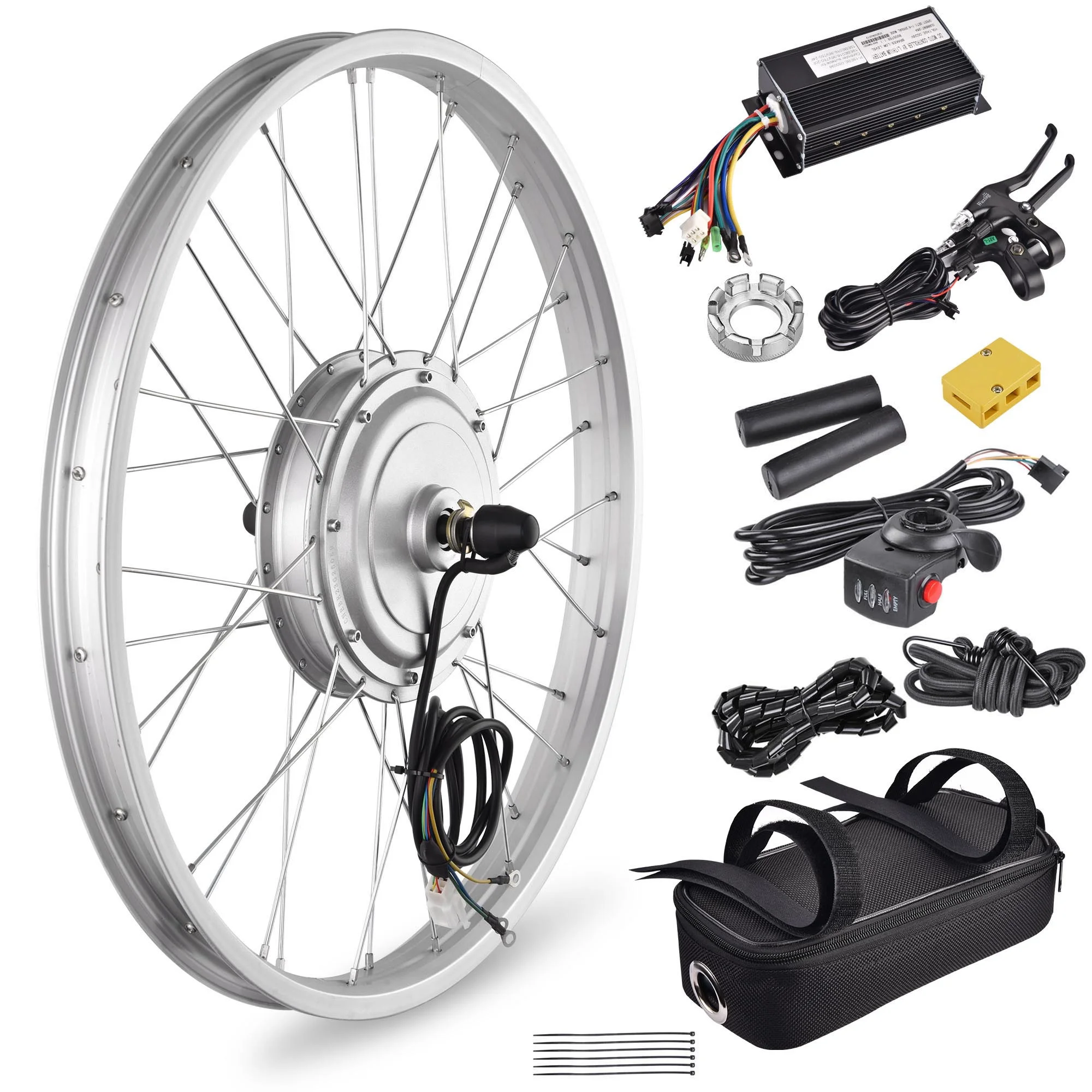 Electric Bike Conversion Kit - 36V 750W Brushless Motor - Upgrade to Electric Power