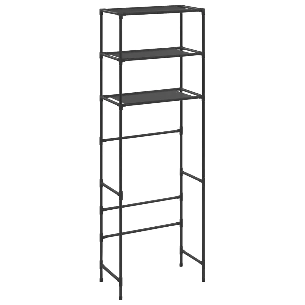Aibecy 3-Tier Storage Rack over Toilet Black 20.9