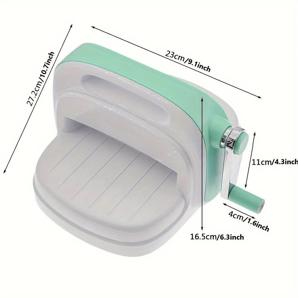 Large Embossing Cutting Machine, Multifunctional Cutting Machine, 4 Cutting Pads, 1 English Instruction Manual