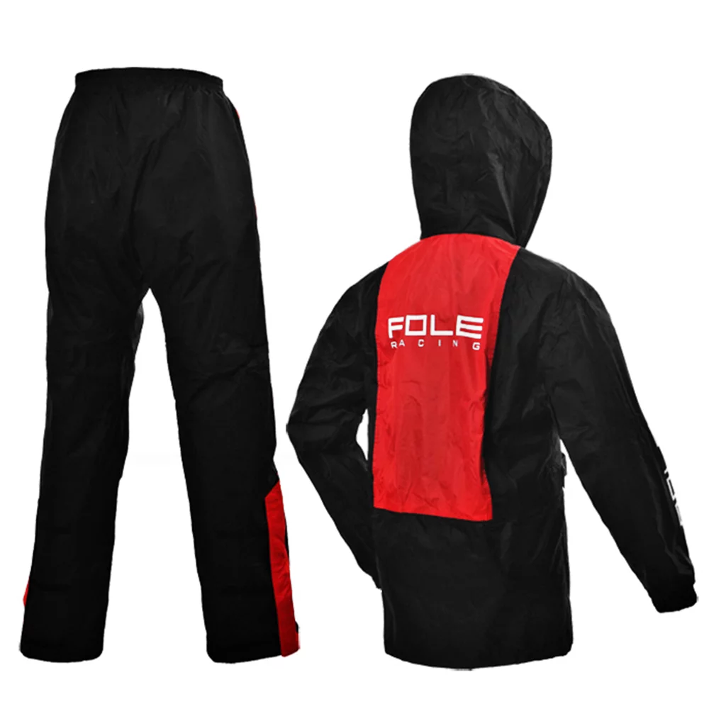 Stay Stylish and with Men's Waterproof Breathable Rain Suit Tracksuits for Motorcycle Golfing Cycling Fishing Hiking