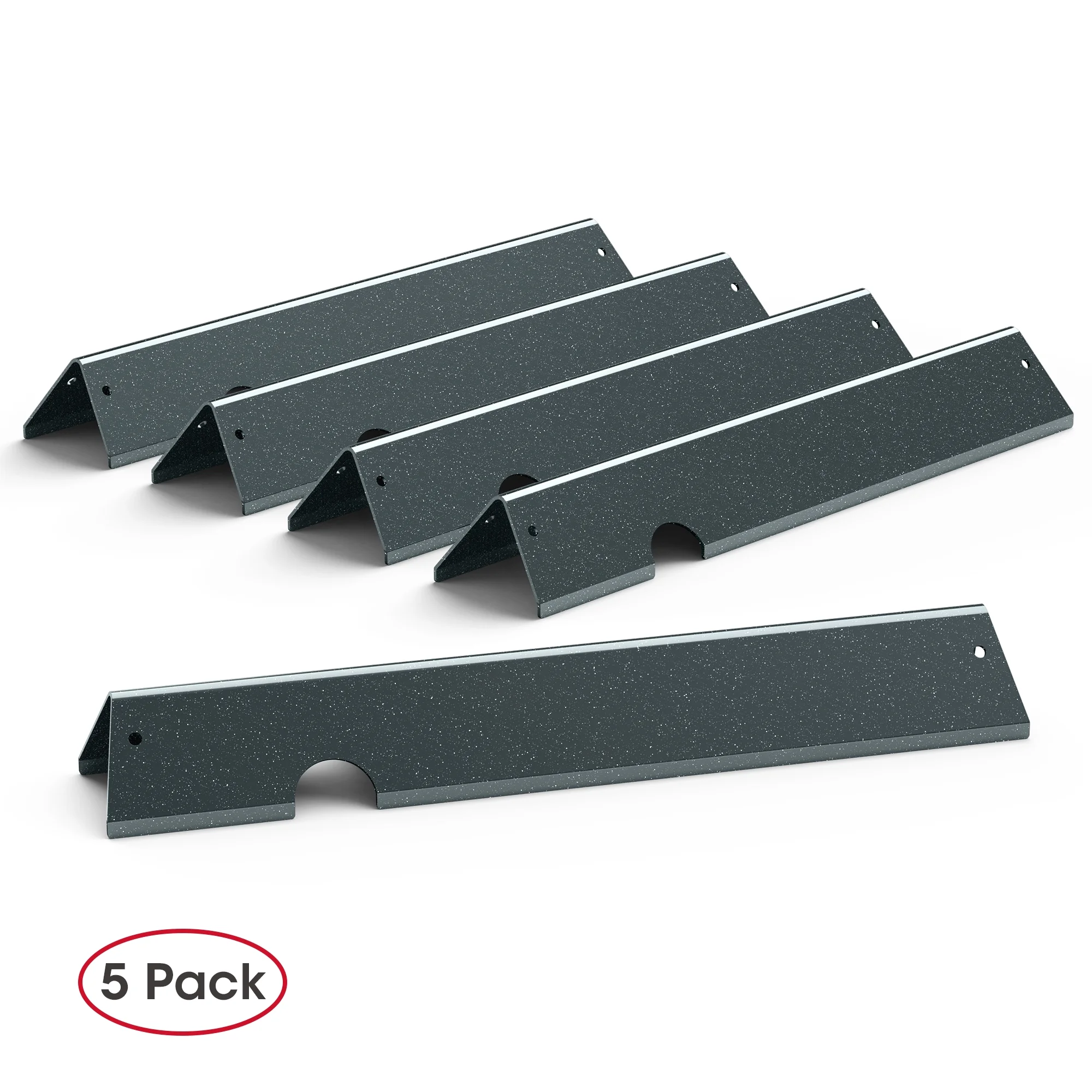 Unicook 17-Inch Flavorizer Bars for Weber Genesis II/LX 300 Series, E310, E315, E335 (2017 and Newer) Gas Grills, Porcelain Steel Grill Replacement Parts for Weber 66795, 5 Pack