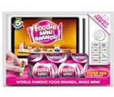 5 Surprise Mini Brands! Foodie Series 2 Mystery Box (18 Packs)